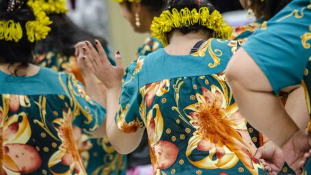 Dancing Marshallese Women
